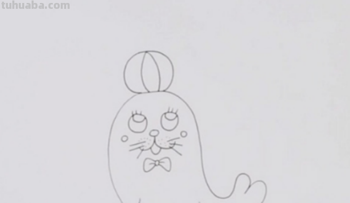 海狮怎么画好看又简单