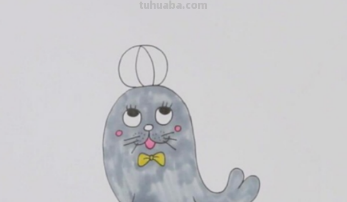 海狮怎么画好看又简单