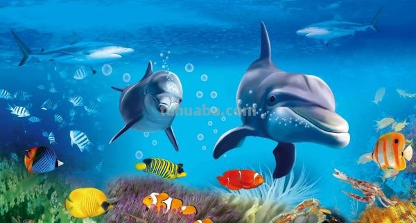 海底世界怎么画才好看