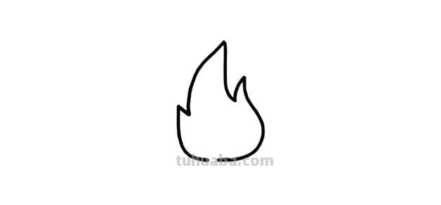 火苗怎么画简笔画 简笔画火焰怎么画？