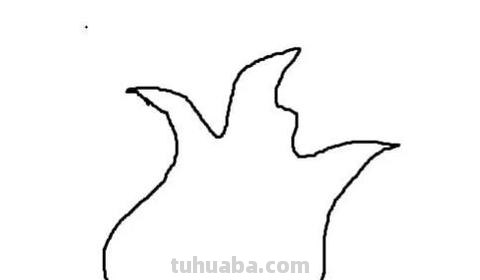 火苗怎么画简笔画 简笔画火焰怎么画？