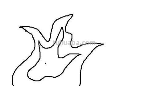 火苗怎么画简笔画 简笔画火焰怎么画？