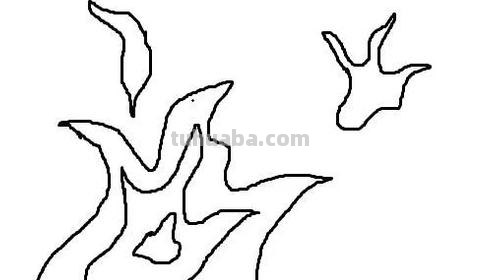 火苗怎么画简笔画 简笔画火焰怎么画？