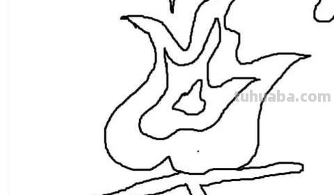 火苗怎么画简笔画 简笔画火焰怎么画？