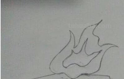 火苗怎么画简笔画 简笔画火焰怎么画？