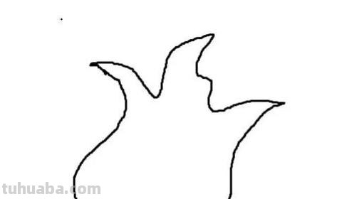 火苗怎么画简笔画 简笔画火焰怎么画？