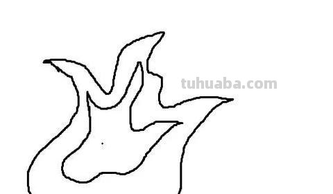火苗怎么画简笔画 简笔画火焰怎么画？