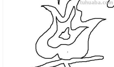 火苗怎么画简笔画 简笔画火焰怎么画？