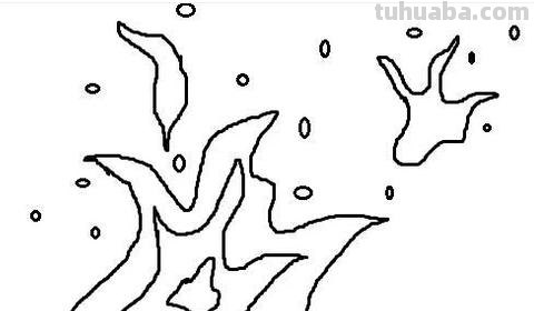 火苗怎么画简笔画 简笔画火焰怎么画？