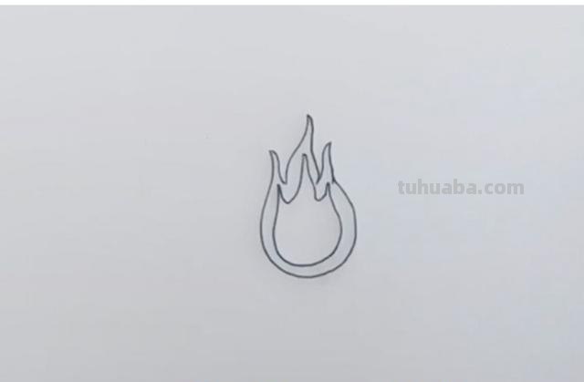 火苗怎么画简笔画 简笔画火焰怎么画？