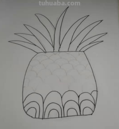 菠萝可以变成什么画
