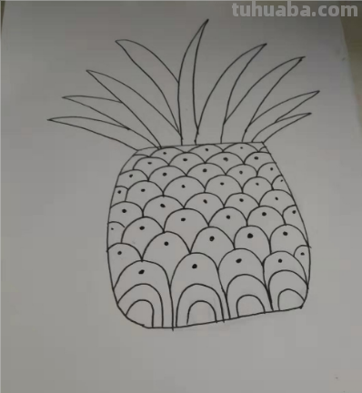 菠萝可以变成什么画