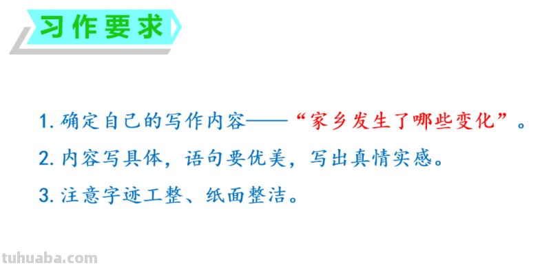 小学语文部编版五年级上第四单元作文《二十年后的家乡》写作指导