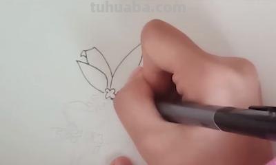 素描彩铅桂花怎么画 怎样画桂花？