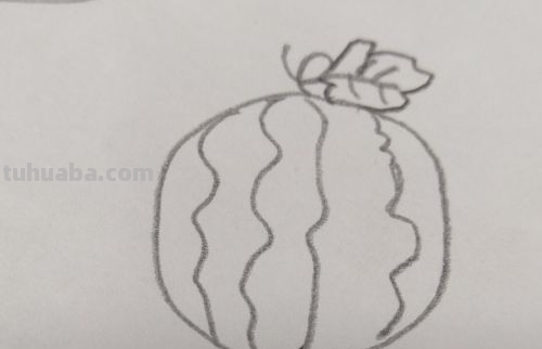 西瓜简笔画