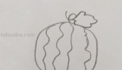 西瓜简笔画