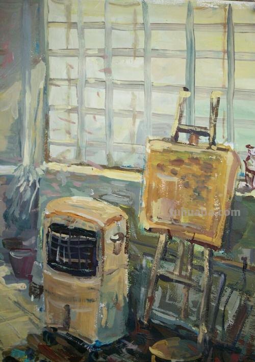 【探秘色彩场景画室一角】——涂画吧小编带你领略绘画的魅力！ 