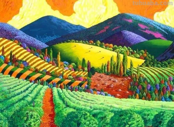 生活的色彩——一幅绚丽的画卷 