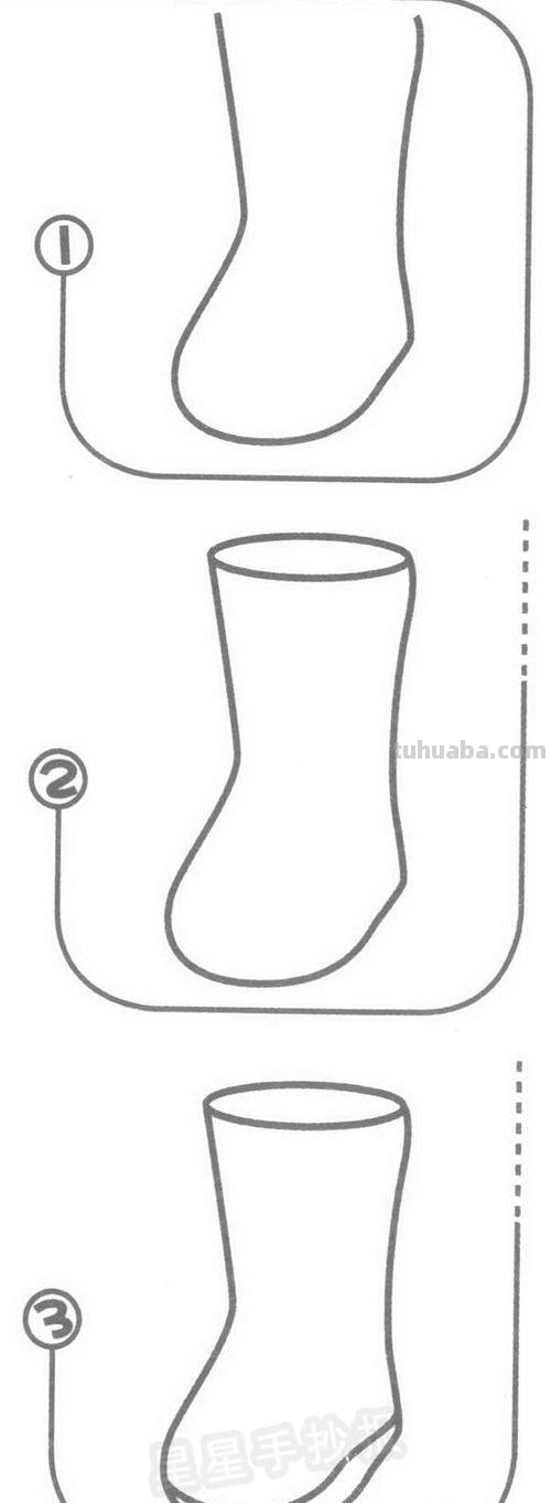 雨鞋简笔画怎么画 雨鞋简笔画怎么画好看