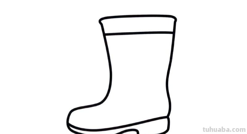 雨鞋简笔画怎么画 雨鞋简笔画怎么画好看