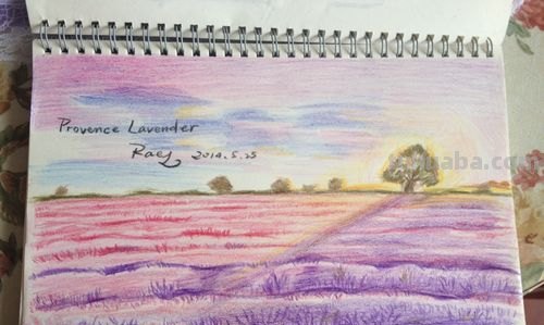 彩铅画怎么稀释颜色 怎么能让彩铅的颜色淡一些?