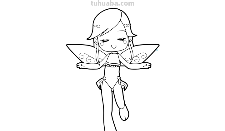 精灵怎么画简笔画 如何画音乐精灵？