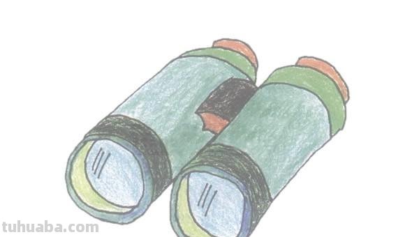 望远镜简笔画 望远镜简笔画彩色