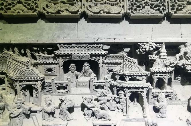 砖雕雕速写 木雕，砖雕和石雕有什么本质性的区别？