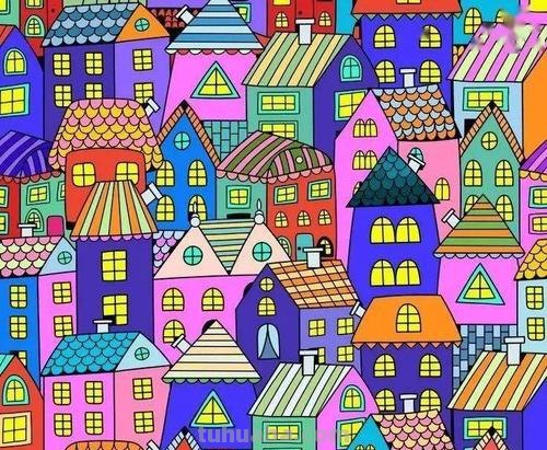 色彩房子画：用色彩让你的房子充满生气 