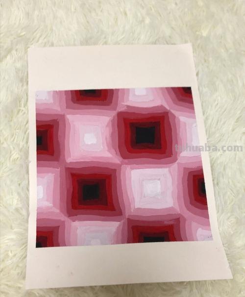 纯度推移色彩构成图片及纯度推移色彩构成图片九宫格 