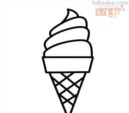 冰激凌怎么画简笔画 冰激凌的简笔画？