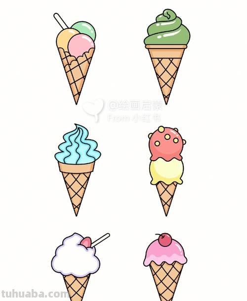 冰激凌怎么画简笔画 冰激凌的简笔画？