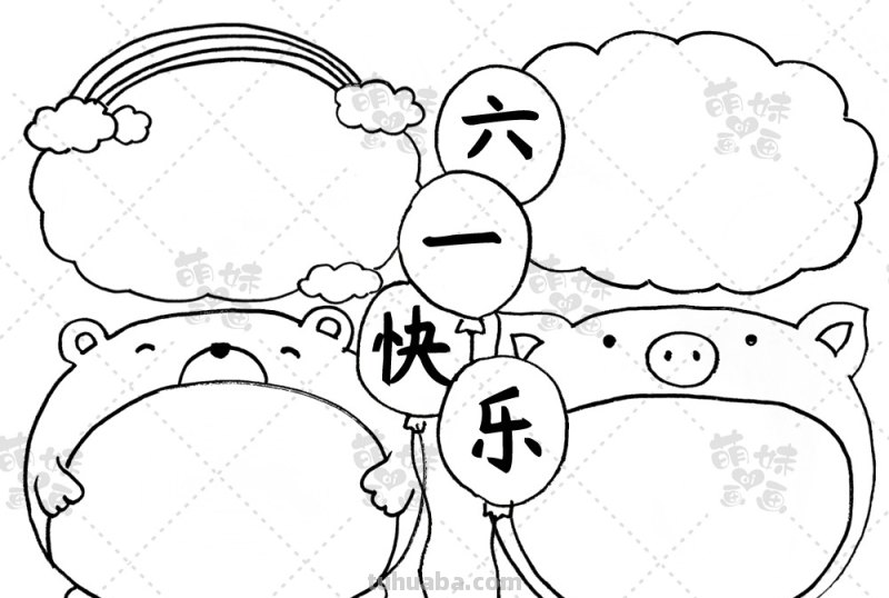 手抄报动物怎么画 中秋手抄报中的兔子适合涂什么颜色？