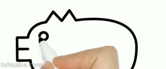 简笔画猪怎么画 10秒画一只猪？