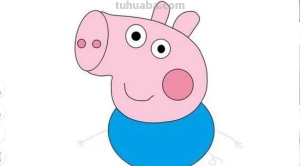 简笔画猪怎么画 10秒画一只猪？