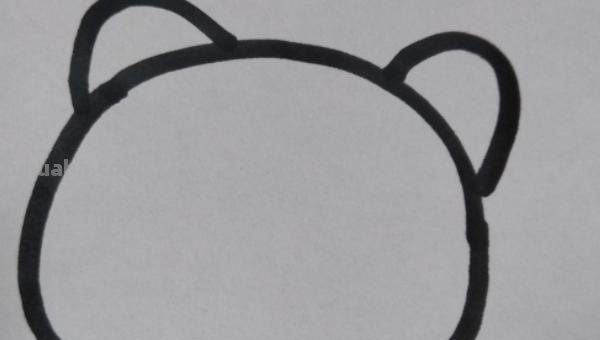 简笔画猪怎么画 10秒画一只猪？