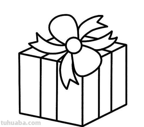 礼品盒简笔画 礼品盒简笔画图片大全