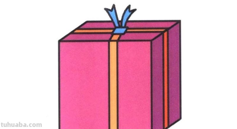 礼品盒简笔画 礼品盒简笔画图片大全