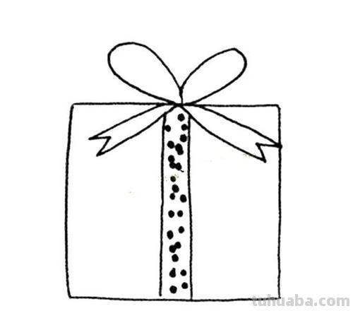 礼品盒简笔画 礼品盒简笔画图片大全