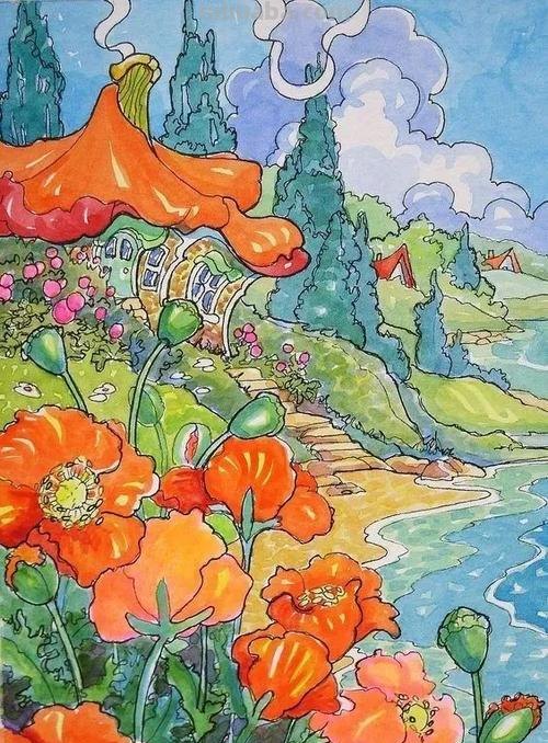 活泼色彩画——让你的绘画充满生机与活力！ 