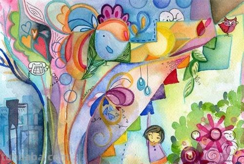 活泼色彩画——让你的绘画充满生机与活力！ 