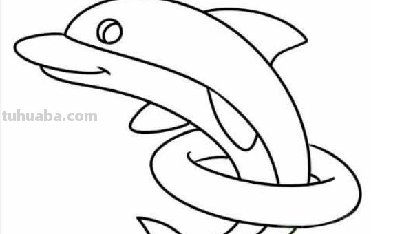 河马怎么画简笔画 画河马要涂什么颜色？