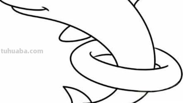 河马怎么画简笔画 画河马要涂什么颜色？