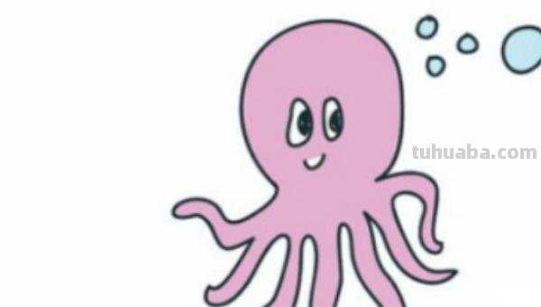 河马怎么画简笔画 画河马要涂什么颜色？