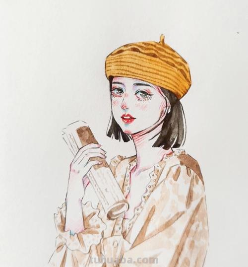 水彩画家的人物作品，让人膜拜