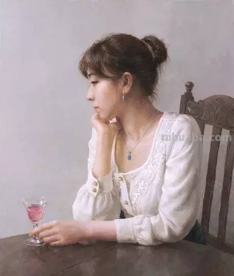 水彩画家的人物作品，让人膜拜