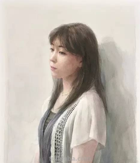 水彩画家的人物作品，让人膜拜