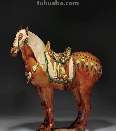 唐三彩的基本色彩及唐三彩的基本色彩之一 