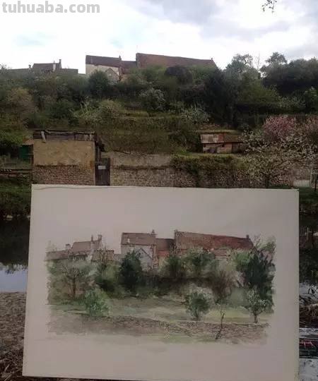 水彩画家的人物作品，让人膜拜