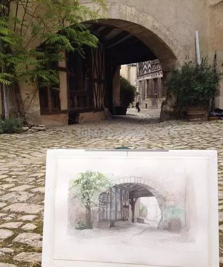 水彩画家的人物作品，让人膜拜